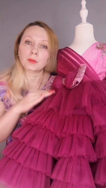 Платье для девочки нарядное - кто заказывает пошив? #пл смотреть онлайн