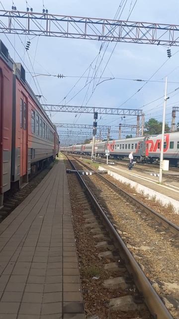 13.06 16:46 Отправление пасс поезда №470С Новороссийск-Сара смотреть онлайн