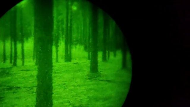 ПНВ PVS 14 , Группа Вежливых, ночная съёмка.