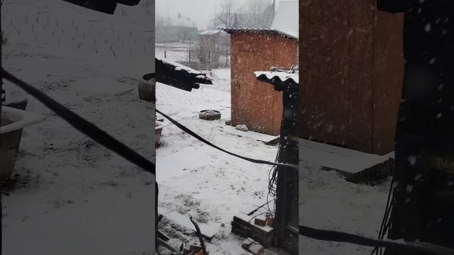 И к нам пришла зима.❄️❄️❄️ Я в бассейне.🏊♀️ смотреть онлайн