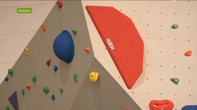 В Абакане готов искусственный скалодром высотой с пятиэтажку