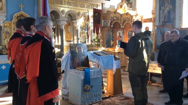 Вступление в Кубанское казачье войско! Станица Отрадн смотреть онлайн