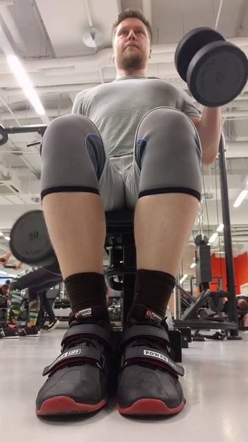 Цикл 5. Неделя 4. Молотки с гантелями сидя поочередно смотреть онлайн