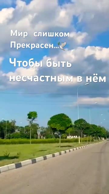 Мир слишком прекрасен, чтобы быть несчастным в нём #ци? смотреть онлайн