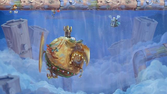 Прохождение Rayman Legends Пустыня Диджириду Финал часть #38