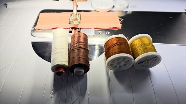 как правильно установить катушку ниток смотреть онлайн