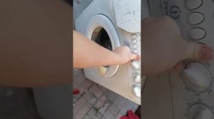 Уничтожение стиральной машинки индезит крипичом 4 час