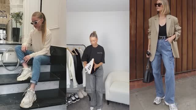 Повседневные образы 2025| с кроссовками#стиль #мода2025 #кроссовки#стильные образы