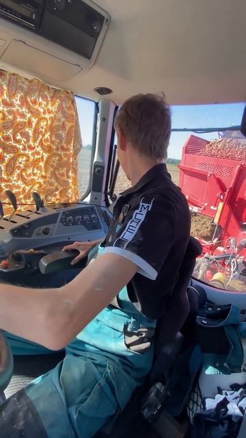 Молодое поколение на уборочной. Сезон 2024 года. #картоф? смотреть онлайн