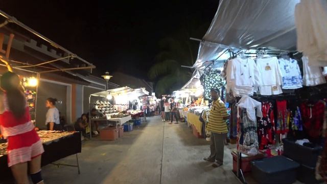 Рынок еды - Фишерман Вилладж - Самуи | Уличная еда Таиланда или Еда в Таиланде на улице смотреть онлайн