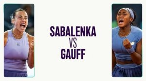 03.05.2025. Арина Соболенко - Кори Гауфф. WTA 1000 Madrid. Aryna Sabalenka - Cori Gauff