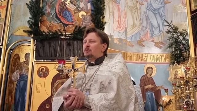 7 января 2024 г.Проповедь прот.Евгения Гутьяра в праздни? смотреть онлайн