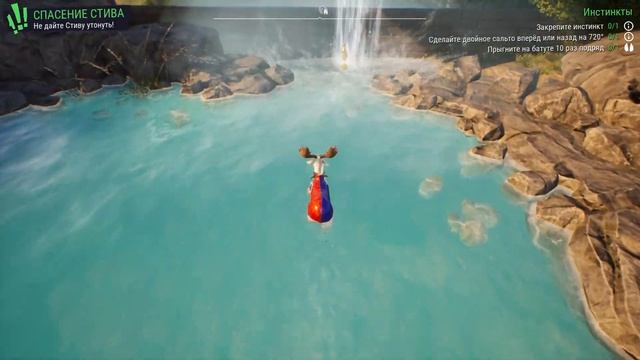 GOAT SIMULATOR 3 Спасение Стива HD PC смотреть онлайн