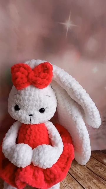 Плюшевый заяц вязаная игрушка ручной работы в наличии #relaxingmusic #music #ozon смотреть онлайн