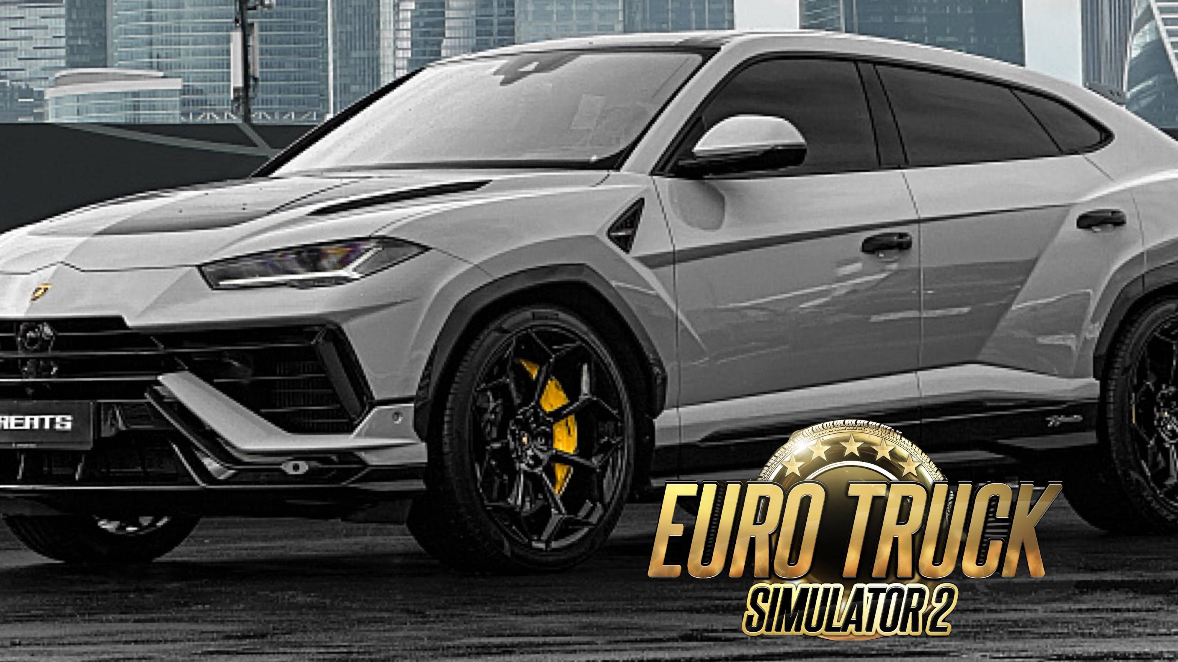 Euro Truck Simulator 2. Lamborghini Urus. Путешествую по Европе. Из Германии в Англию