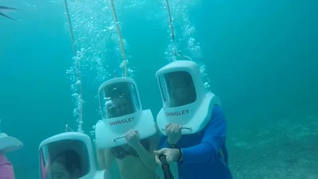 Боракай. Погружение со шлемом. Helmet diving on Boracay смотреть онлайн