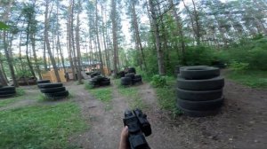 лазертаг захват контрольной точки , раунд 4