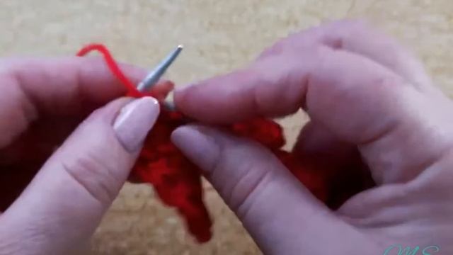 #вяжуивяжу😉 Красивая резинка спицами. смотреть онлайн