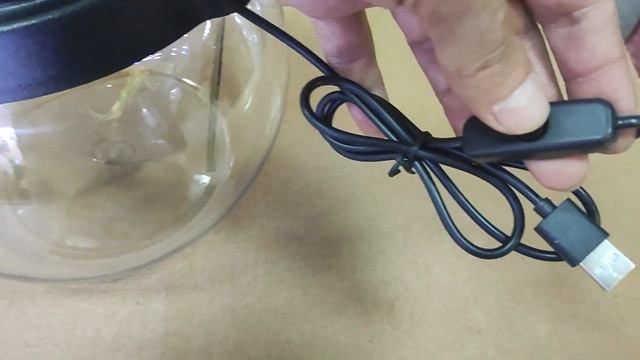 Крышка-светильник для круглого аквариума 10 литров, бо? смотреть онлайн