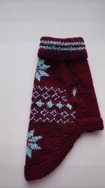 Свитерок для собаки 🐶 #handmade #рекомендации #вязание #rucodelnast смотреть онлайн