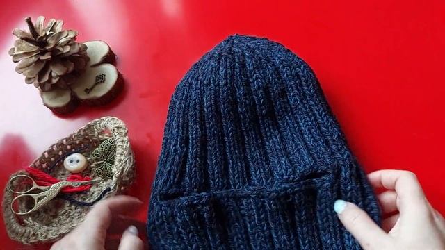 #12 #Балаклава резинкой 2×2 #вязание #спицами #снуля