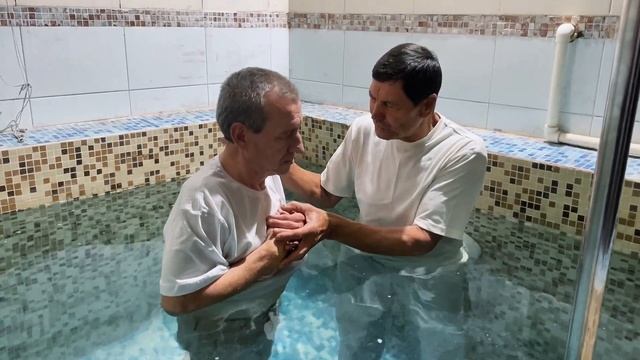 Водное крещение ноябрь 2024 года Церковь Христа Краснодар смотреть онлайн