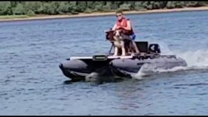 Испытания глиссирующего катамарана Мастеркат К47S