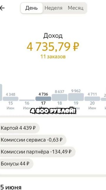 Цель: заработать 1.000.000₽ в Яндекс Доставке! Тариф Экспр смотреть онлайн