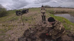 Закрываем сезон по поиску металла 9 мая.
Очень много железа. больше 500 кг за день
Часть 1