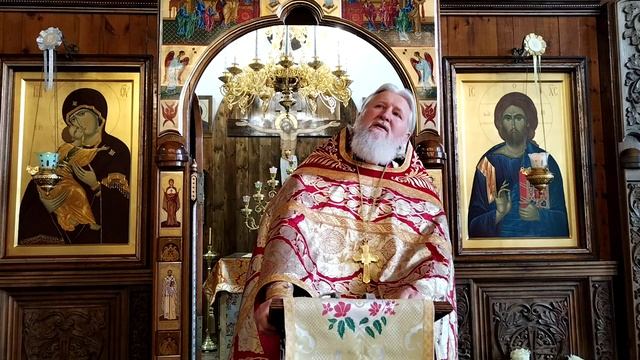 проповедь на переполовение Пятидесятницы (нед 4 по Пасхе) смотреть онлайн