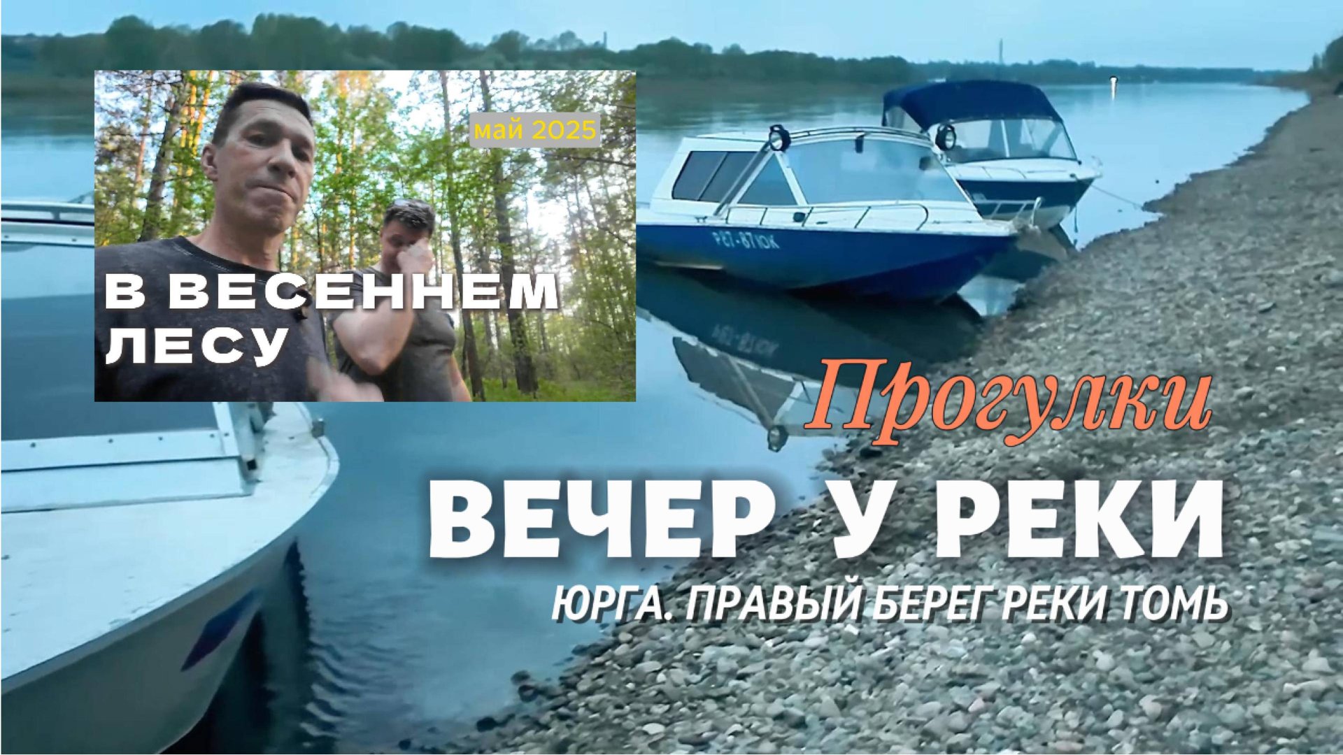 Гуляем в весеннем лесу. Природа оживает. Вечер у реки Томь. Дачи около поселка Осоавиахим