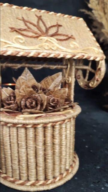 Сувенир из джута  