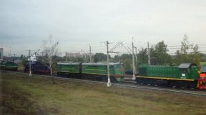 Салон «Expo 1520». Вся подвижная экспозиция с борта поезда Satdler Aeroexpress