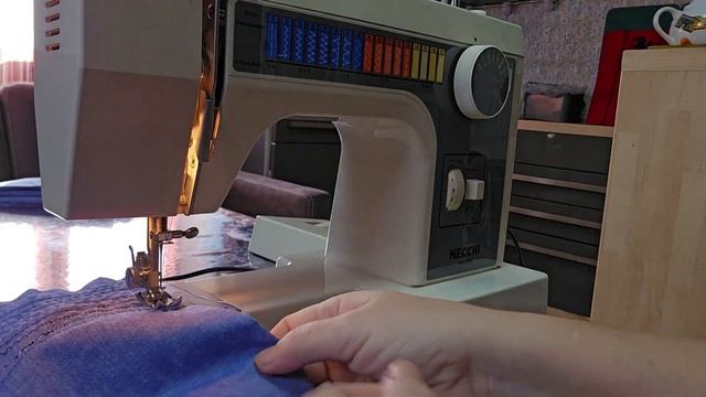 Nähmaschine Necchi 559— Test, Sewing machine review, швейная машина тест смотреть онлайн