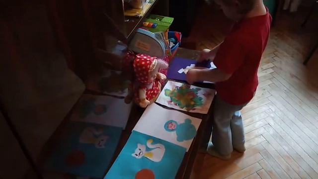 Выставка детских картин 👪 Дневник начинающего отца