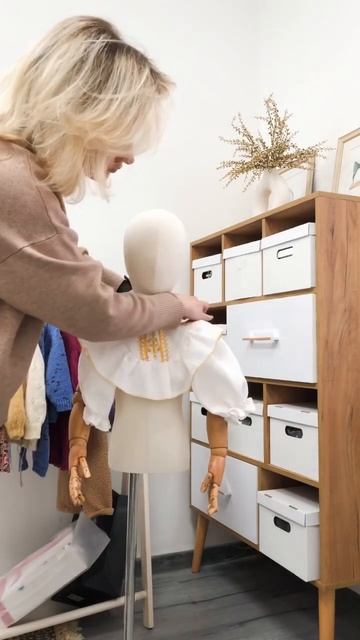 Крестильный набор. Платье с вышивкой ручной работы и ч смотреть онлайн