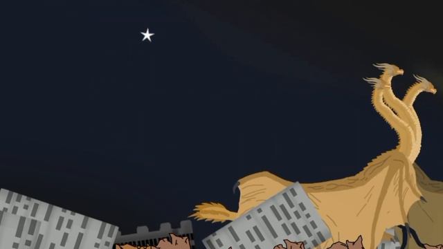 кинг гидора vs монстр x ( рисую мультфильмы 2 ) смотреть онлайн