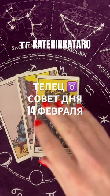 ТЕЛЕЦ ♉️ СОВЕТ ДНЯ 14 ФЕВРАЛЯ #таро #tarot #предсказание #?