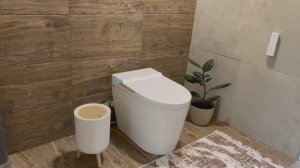 Электронный унитаз-биде с импульсным смывом Brunnen Wal BW-2402 Auto open/close (с выходом в пол)