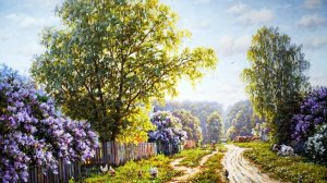 Майские пейзажи художника Валерия Артамонова