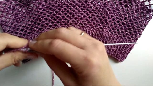 Джемпер «Ажурный» спицы плюс крючок. Нужны две мерки и две примерки. смотреть онлайн