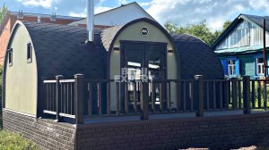 Премиум Баня Викинг 4.0 (размер 6 на 4м) С кухней и отоплением