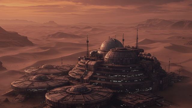 LOST STATION  Dark Dystopian Ambient  Alien World Soundscape  Dystopian Ambience, Background