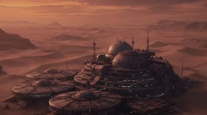 LOST STATION  Dark Dystopian Ambient  Alien World Soundscape  Dystopian Ambience, Background