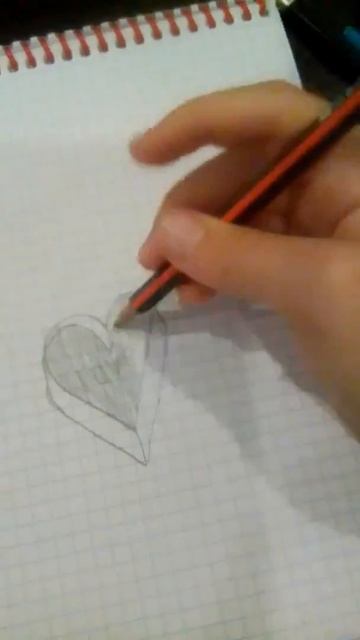 Как нарисовать сердечко легко и просто!🖌️🖊️🖋️ смотреть онлайн