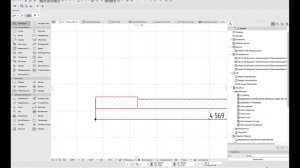 Стром обмерный план. Архикад 25