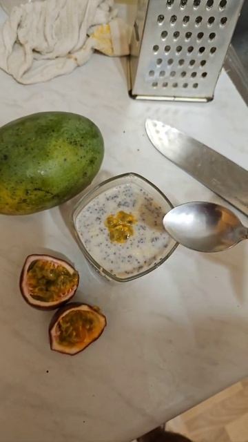 Семена чиа , миндальное молоко и ЭКЗОТИК ФРУКТЫ! смотреть онлайн