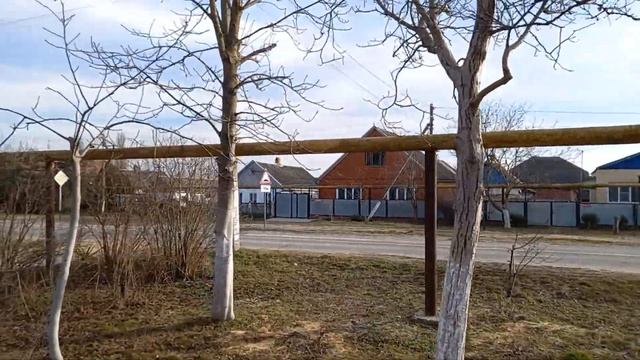 1.03.2023г. Обзор ул. Красная в Голубицкой. 1 часть.