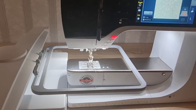 обновление программы машины ,калибровка пялец Bernina 790 P