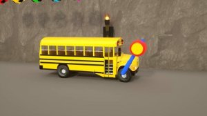 Песня "Колеса в автобусе" | Пауки прыгают по школьным автобусам. Детские стишки #топыкатегорий